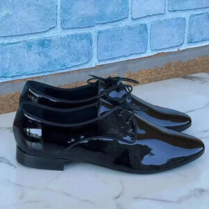 Longchamp patent leather Oxford shoes size 39/8.5.